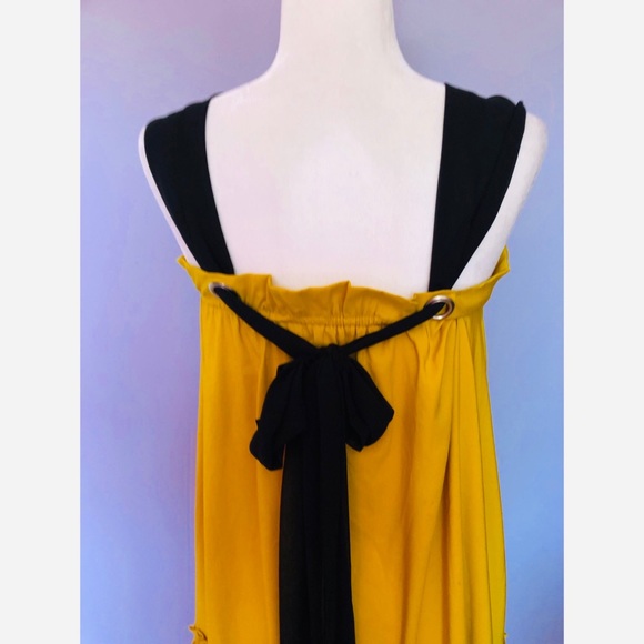 *host pick* RENbyTee yellow ruffle dress - Picture 5 of 8